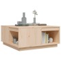 Mesa de centro madera maciza de pino 80x81x36,5 cm de vidaXL, Mesas de centro - Ref: Foro24-814524, Precio: 105,57 €, Descuen...