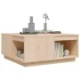 Mesa de centro madera maciza de pino 80x81x36,5 cm de vidaXL, Mesas de centro - Ref: Foro24-814524, Precio: 104,25 €, Descuen...