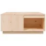 Mesa de centro madera maciza de pino 80x81x36,5 cm de vidaXL, Mesas de centro - Ref: Foro24-814524, Precio: 104,25 €, Descuen...