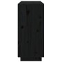 Aparador de madera maciza de pino negro 111x34x75 cm de vidaXL, Aparadores - Ref: Foro24-814313, Precio: 160,57 €, Descuento: %