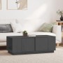Mesa de centro de madera maciza de pino gris 110x50x40 cm de vidaXL, Mesas de centro - Ref: Foro24-814431, Precio: 84,76 €, D...