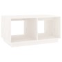 Mesa de centro madera maciza de pino blanco 80x50x40 cm de vidaXL, Mesas de centro - Ref: Foro24-814435, Precio: 59,04 €, Des...