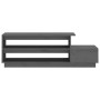 Mesa de centro madera maciza de pino gris 120x50x40,5 cm de vidaXL, Mesas de centro - Ref: Foro24-814416, Precio: 104,16 €, D...