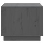 Mesa de centro madera maciza de pino gris 120x50x40,5 cm de vidaXL, Mesas de centro - Ref: Foro24-814416, Precio: 104,16 €, D...