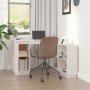 Escritorio de madera maciza de pino blanco 110x50x75 cm de vidaXL, Escritorios - Ref: Foro24-814505, Precio: 178,70 €, Descue...