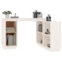 Escritorio de madera maciza de pino blanco 110x50x75 cm de vidaXL, Escritorios - Ref: Foro24-814505, Precio: 178,70 €, Descue...