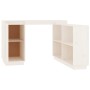Escritorio de madera maciza de pino blanco 110x50x75 cm de vidaXL, Escritorios - Ref: Foro24-814505, Precio: 178,70 €, Descue...