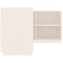 Escritorio de madera maciza de pino blanco 110x50x75 cm de vidaXL, Escritorios - Ref: Foro24-814505, Precio: 178,70 €, Descue...