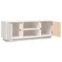 Mueble de TV madera maciza de pino blanco 110x35x40,5 cm de vidaXL, Muebles TV - Ref: Foro24-814475, Precio: 69,43 €, Descuen...