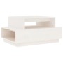 Mesa de centro madera maciza de pino blanco 80x55x40,5 cm de vidaXL, Mesas de centro - Ref: Foro24-814515, Precio: 92,24 €, D...