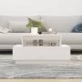 Mesa de centro madera maciza de pino blanco 80x55x40,5 cm de vidaXL, Mesas de centro - Ref: Foro24-814515, Precio: 91,20 €, D...
