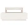 Mesa de centro madera maciza de pino blanco 80x55x40,5 cm de vidaXL, Mesas de centro - Ref: Foro24-814515, Precio: 91,20 €, D...