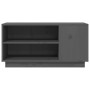 Mueble de TV madera maciza de pino gris 80x35x40,5 cm de vidaXL, Muebles TV - Ref: Foro24-814406, Precio: 51,95 €, Descuento: %