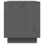 Mueble de TV madera maciza de pino gris 80x35x40,5 cm de vidaXL, Muebles TV - Ref: Foro24-814406, Precio: 51,95 €, Descuento: %