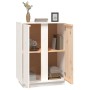 Aparador de madera maciza de pino blanco 60x35x80 cm de vidaXL, Aparadores - Ref: Foro24-814490, Precio: 90,76 €, Descuento: %
