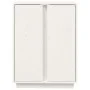 Aparador de madera maciza de pino blanco 60x35x80 cm de vidaXL, Aparadores - Ref: Foro24-814490, Precio: 89,65 €, Descuento: %