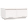 Mesa de centro de madera maciza de pino blanco 80x50x35 cm de vidaXL, Mesas de centro - Ref: Foro24-814440, Precio: 86,21 €, ...