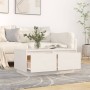 Mesa de centro de madera maciza de pino blanco 80x50x35 cm de vidaXL, Mesas de centro - Ref: Foro24-814440, Precio: 86,21 €, ...