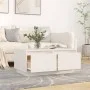 Mesa de centro de madera maciza de pino blanco 80x50x35 cm de vidaXL, Mesas de centro - Ref: Foro24-814440, Precio: 84,94 €, ...