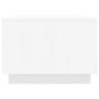 Mesa de centro de madera maciza de pino blanco 80x50x35 cm de vidaXL, Mesas de centro - Ref: Foro24-814440, Precio: 86,21 €, ...