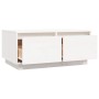 Mesa de centro de madera maciza de pino blanco 80x50x35 cm de vidaXL, Mesas de centro - Ref: Foro24-814440, Precio: 86,21 €, ...
