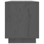 Mueble para TV de madera maciza de pino gris 110,5x35x44 cm de vidaXL, Muebles TV - Ref: Foro24-814341, Precio: 80,59 €, Desc...