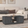 Mesa de centro de madera maciza de pino gris 110x50x40 cm de vidaXL, Mesas de centro - Ref: Foro24-814426, Precio: 82,03 €, D...