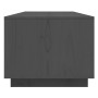 Mesa de centro de madera maciza de pino gris 110x50x40 cm de vidaXL, Mesas de centro - Ref: Foro24-814426, Precio: 82,03 €, D...