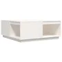 Mesa de centro madera maciza de pino blanco 100x101x40,5 cm de vidaXL, Mesas de centro - Ref: Foro24-814520, Precio: 159,41 €...