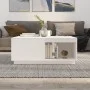 Mesa de centro madera maciza de pino blanco 100x101x40,5 cm de vidaXL, Mesas de centro - Ref: Foro24-814520, Precio: 159,41 €...