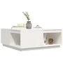 Mesa de centro madera maciza de pino blanco 100x101x40,5 cm de vidaXL, Mesas de centro - Ref: Foro24-814520, Precio: 159,41 €...