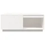 Mesa de centro madera maciza de pino blanco 100x101x40,5 cm de vidaXL, Mesas de centro - Ref: Foro24-814520, Precio: 159,41 €...