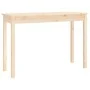 Mesa consola madera maciza de pino 110x40x75 cm de vidaXL, Mesas auxiliares - Ref: Foro24-814239, Precio: 55,38 €, Descuento: %