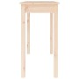 Mesa consola madera maciza de pino 110x40x75 cm de vidaXL, Mesas auxiliares - Ref: Foro24-814239, Precio: 55,78 €, Descuento: %