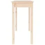 Mesa consola madera maciza de pino 110x40x75 cm de vidaXL, Mesas auxiliares - Ref: Foro24-814239, Precio: 55,38 €, Descuento: %