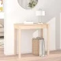 Solid pine wood console table 80x40x75 cm by vidaXL, Side tables - Ref: Foro24-814244, Price: 49,83 €, Discount: %