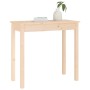 Mesa consola madera maciza de pino 80x40x75 cm de vidaXL, Mesas auxiliares - Ref: Foro24-814244, Precio: 51,52 €, Descuento: %