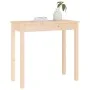 Solid pine wood console table 80x40x75 cm by vidaXL, Side tables - Ref: Foro24-814244, Price: 49,83 €, Discount: %