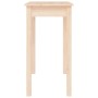 Mesa consola madera maciza de pino 80x40x75 cm de vidaXL, Mesas auxiliares - Ref: Foro24-814244, Precio: 51,52 €, Descuento: %