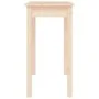 Solid pine wood console table 80x40x75 cm by vidaXL, Side tables - Ref: Foro24-814244, Price: 49,83 €, Discount: %