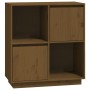 Aparador de madera maciza de pino marrón miel 74x35x80 cm de vidaXL, Aparadores - Ref: Foro24-814352, Precio: 58,78 €, Descue...