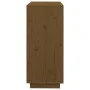 Aparador de madera maciza de pino marrón miel 74x35x80 cm de vidaXL, Aparadores - Ref: Foro24-814352, Precio: 58,78 €, Descue...