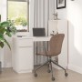 Escritorio de madera maciza de pino blanco 110x53x117 cm de vidaXL, Escritorios - Ref: Foro24-814510, Precio: 189,59 €, Descu...