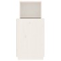 Escritorio de madera maciza de pino blanco 110x53x117 cm de vidaXL, Escritorios - Ref: Foro24-814510, Precio: 189,59 €, Descu...