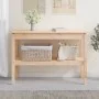 Konsolentisch aus massivem Kiefernholz, 110 x 40 x 75 cm von vidaXL, Seitentische - Ref: Foro24-814299, Preis: 88,52 €, Rabat...