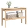 Konsolentisch aus massivem Kiefernholz, 110 x 40 x 75 cm von vidaXL, Seitentische - Ref: Foro24-814299, Preis: 88,52 €, Rabat...