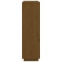 Aparador alto madera maciza de pino marrón miel 110,5x35x117 cm de vidaXL, Aparadores - Ref: Foro24-814372, Precio: 109,37 €,...