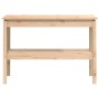 Mesa consola madera maciza de pino 110x40x75 cm de vidaXL, Mesas auxiliares - Ref: Foro24-814299, Precio: 90,97 €, Descuento: %