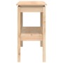 Mesa consola madera maciza de pino 110x40x75 cm de vidaXL, Mesas auxiliares - Ref: Foro24-814299, Precio: 90,97 €, Descuento: %