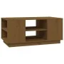 Solid honey brown pine wood coffee table 90x49x40.5 cm by vidaXL, Coffee table - Ref: Foro24-814402, Price: 73,82 €, Discount: %